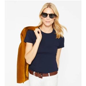 J. McLaughlin Cap Sleeve Allie Tee